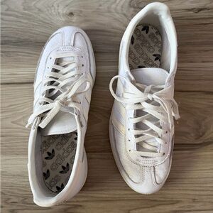 adidas Womens Leather Sneakers